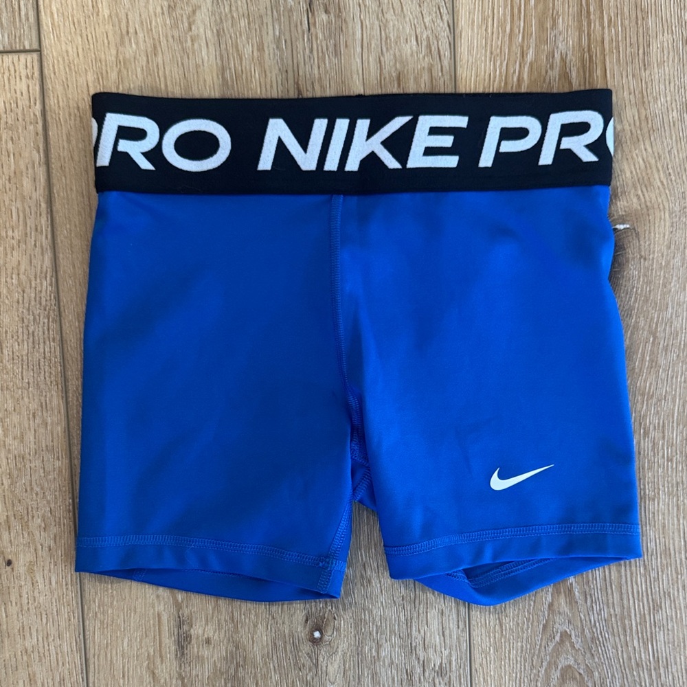 Nike Youth Pro Blue Shorts